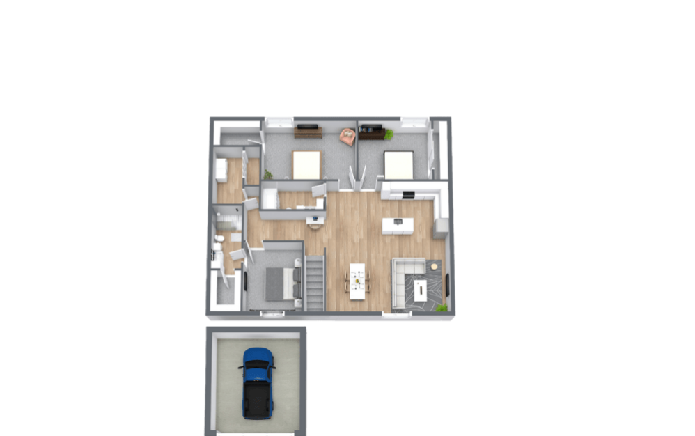 Prato - 3 bedroom floorplan layout with 2 bathrooms and 1469 square feet Prato - 3 bedroom floorplan layout with 2 bathrooms and 1469 square feet